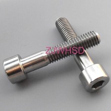 2pcs M8x40mm Titanium Hex