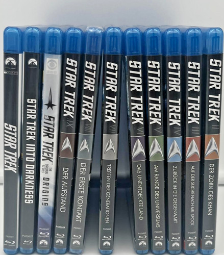 Star trek blu ray sammlung - blu-ray,