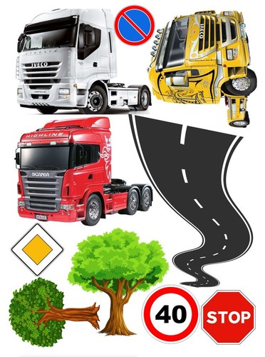 Lkw großes auto tir essbar - lkw,