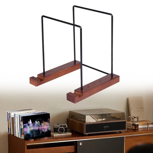 Holz-Vinyl-Schallplattenhalter