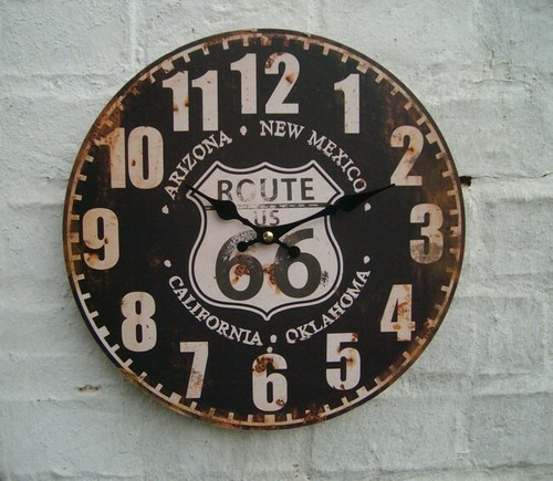 Wanduhr küchenuhr route - wanduhr,