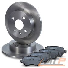 BREMSSCHEIBEN VOLL Ø240 + BREMSBELÄGE HINTEN FÜR OPEL ASTRA G 4-LOCH
