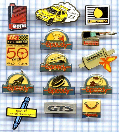 Konvolut pkw pin castrol - konvolut, pin's
