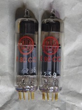 2x E80CC Valvo red print - neu