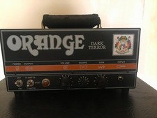 Orange Darkterror Gitarrenverstärker (Vollröhre)  Topteil inkl. Orange-Tasche
