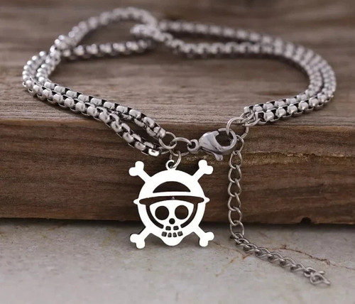 One piece totenkopf strohhut - one,