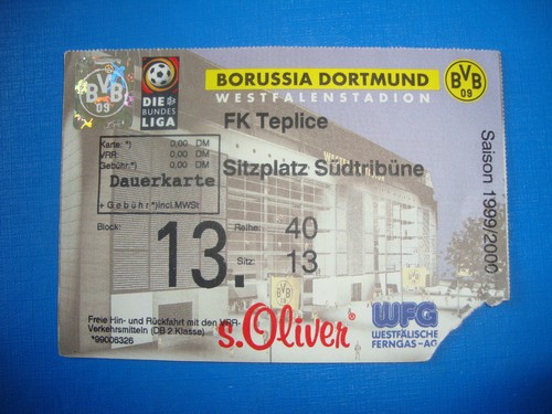 Ticket bvb dortmund - ticket,