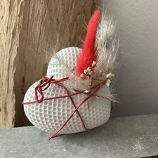 Deko Herz  groß Keraflott