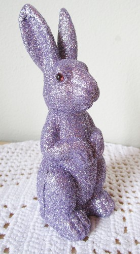 Osterhase geglittert cm - osterhase,
