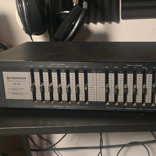 Pioneer 650 stereo graphic - gr-650,
