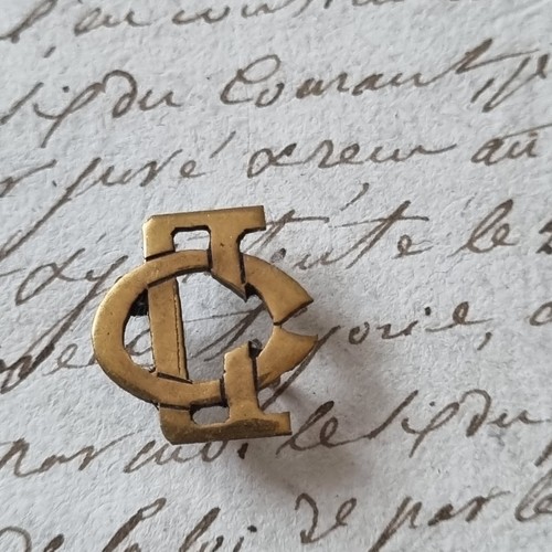 Monogramm buchstaben messing - monogramm,