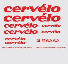 Cervelo bicycle decals - cervelo,