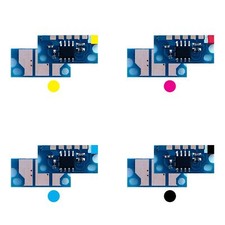 4x Toner Chip Y/M/C/K passt