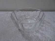 Schwere Design Glas Schüssel - Dekor Muschel Schnecke Gewicht ca. 2 kg