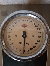 Vintage Krups Arzt Apotheker Chrom Personenwaage Retro