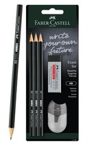 Prüfungsset 3 Bleistifte HB +