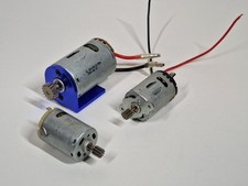 3x Amewi Brushed Motoren Elektromotoren 1x Größe 540 2x Größe 390 Ersatzteile 3x