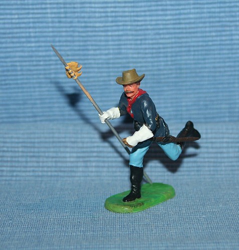 Elastolin figur soldat - elastolin, figur: