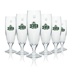 12x Jever Glas 0,2l Pokal Tulpe Pilsener Gläser Friesisch Brauerei Gastro Eiche
