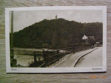 Oliva Oliwa bei Danzig Gdansk - Partie am Karlsberg mit Brücke , gel.1929