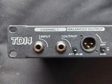 DI-Box 4-Kanal passiv 19" 1HE