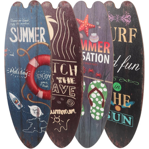 Surfbrett wanddeko holz - wanddeko, 4