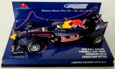 MINICHAMPS  1:43  S. VETTEL  RED BULL RACING  GERMAN GP. HOCKENHEIMRING  2010