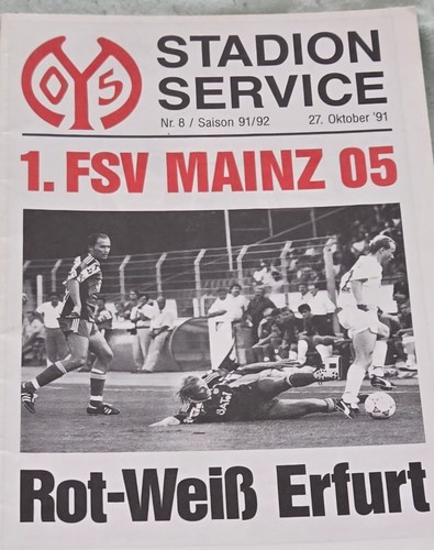 1991 bundesliga fsv mainz - 1991/92,
