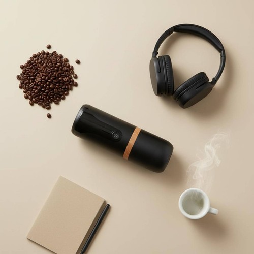Tragbare kaffeemaschine - tragbare,