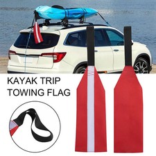 1PC – Tow Safety Flag Boat Kanu Trailer Warnflaggen Sichere Signalanzeige DE