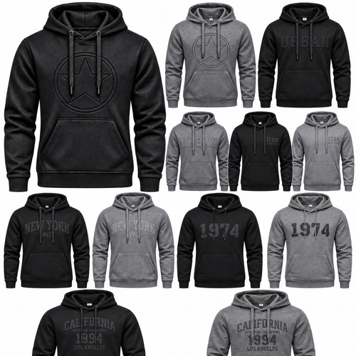 Herren hoodie kapuzenpullover - herren,