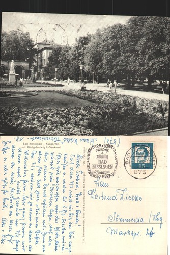 Bad kissingen kurgarten - bad, 1964