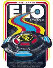 JEFF LYNNE'S E.L.O 2018 CONCERT TOUR POSTER 24"x18" ELECTRIC LIGHT ORCHESTRA ELO