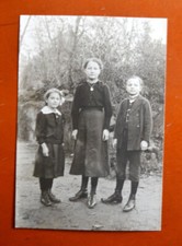altes Familienfoto, Kinder ,AK