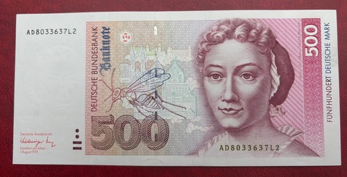 500 schein von 1991 ad - dm,