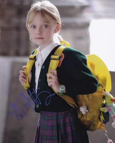 Dakota fanning signed - fanning,