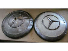 2 gebrauchte Oldtimer Mercedes Ponton, Pagode, Chrom  Radkappen ungereinigt Nr.3