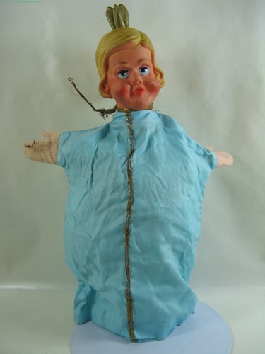 Handpuppe prinzessin bespielt - handpuppe,