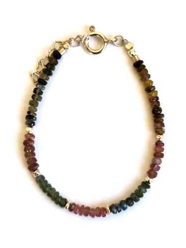 Turmalin edelstein armband - turmalin, aus