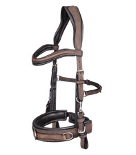 Waldhausen Braun VB Lederkappzaum Anatomic