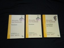 A v Humboldt: "Kosmos" + "Ansichten zur Natur" Darmstädter Ausgabe 2008