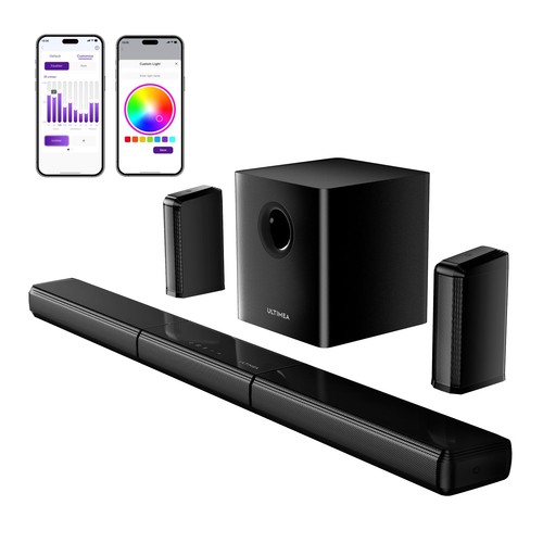 Virtual surround soundbar - 7.1,