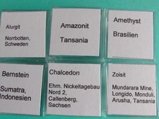 Sammlung, 6 verschiedene Mikromountens, in MM-Dosen, (S09)