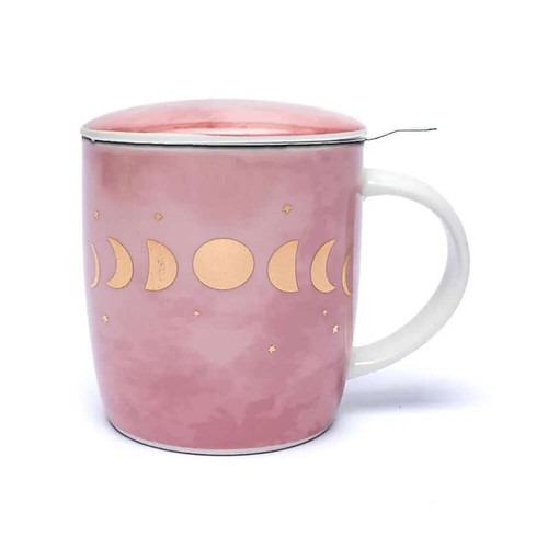 Teetasse mit sieb und deckel - sieb,