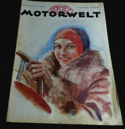 Adac motorwelt 1930 - motorwelt, 13