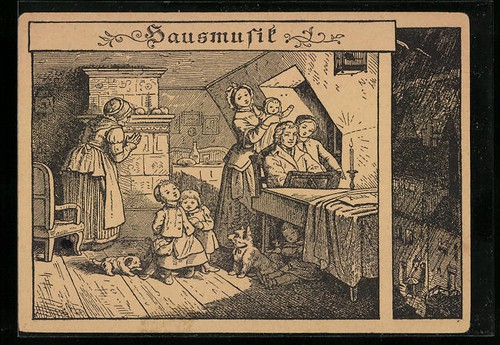 Künstler ludwig richter - künstler-ak,