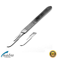 Skalpellgriff Nr 3, 10 Skalpell klingen Nr. 10 Scalpel Klingen universal Bastel 