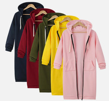 Damen Sweat Jacke Kapuze