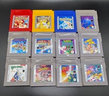 Nintendo Gameboy Classic Spiele Auswahl Modul Retro Original Mario Tetris Games