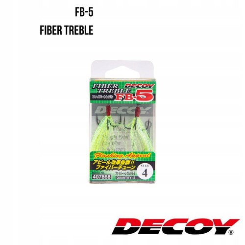 Fiber treble hooks 2 - treble,